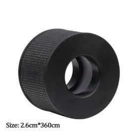 New Non-woven Silicone Gel Eyelash Tape Breathable Sensitive Resistant Microporous Eyelash Extension Color Tape Sticker Makeup (Color: Black-B)